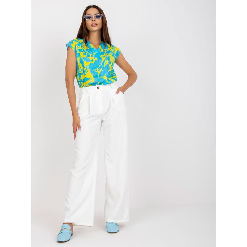 Dámské kalhoty s kapsami WERA bílé