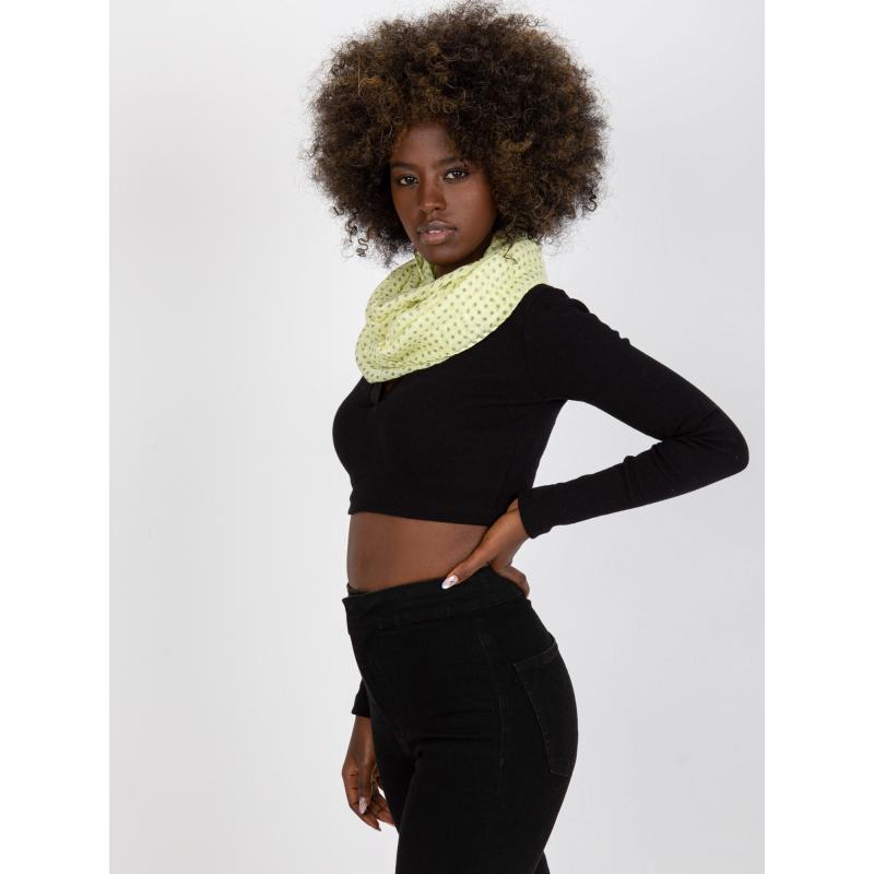 Dámská šála s potiskem JANCIS žlutá