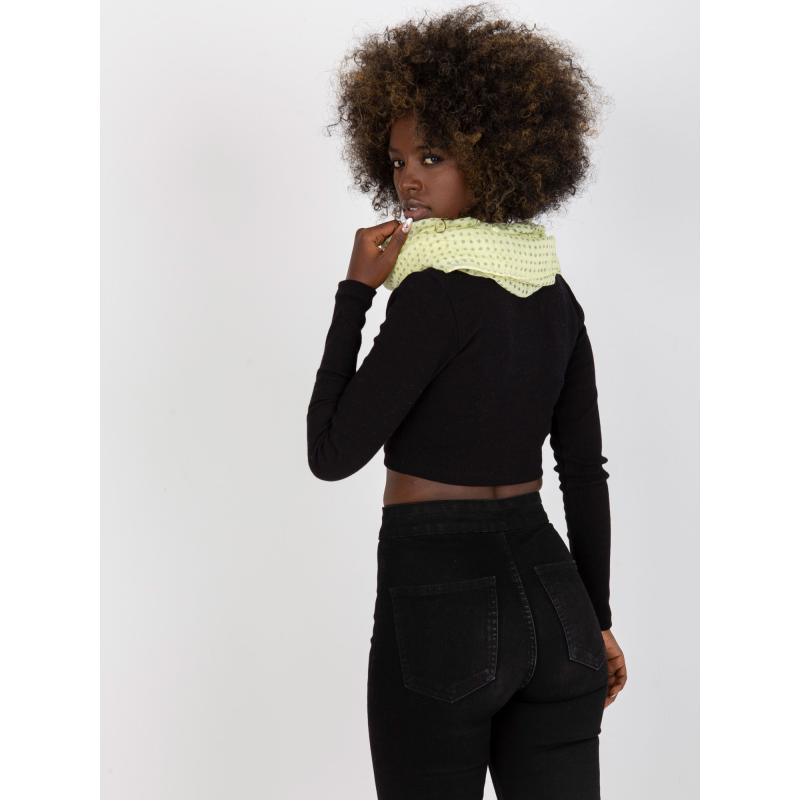 Dámská šála s potiskem JANCIS žlutá