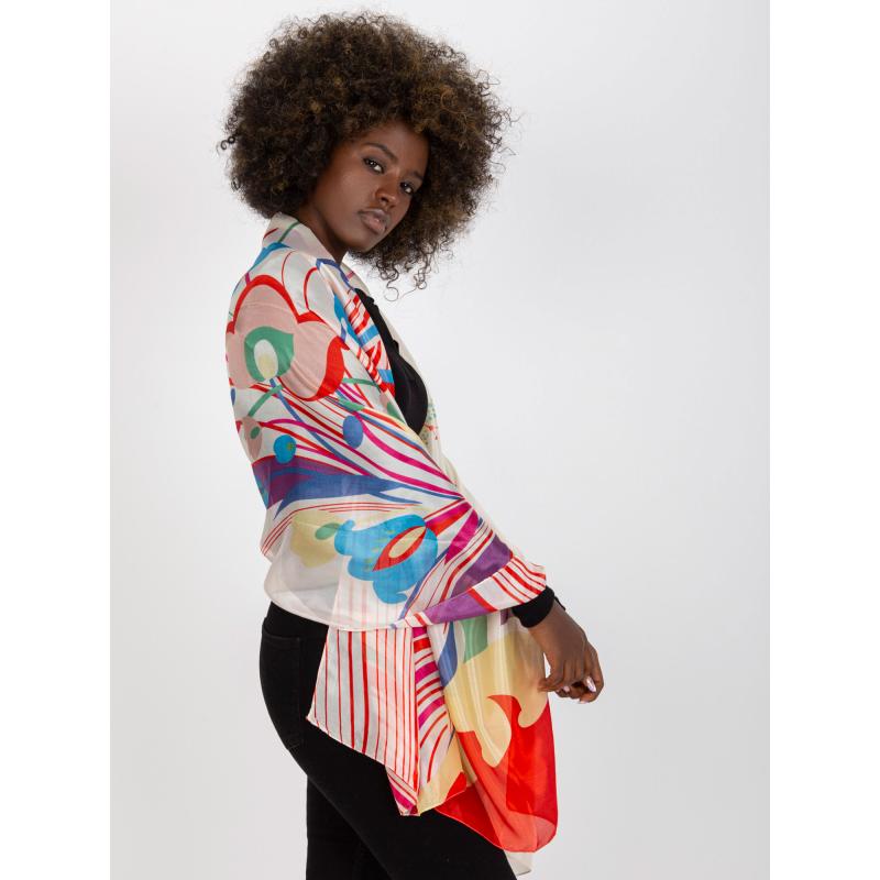 Dámska elegantná vzorovaná šatka ANELLE žltá