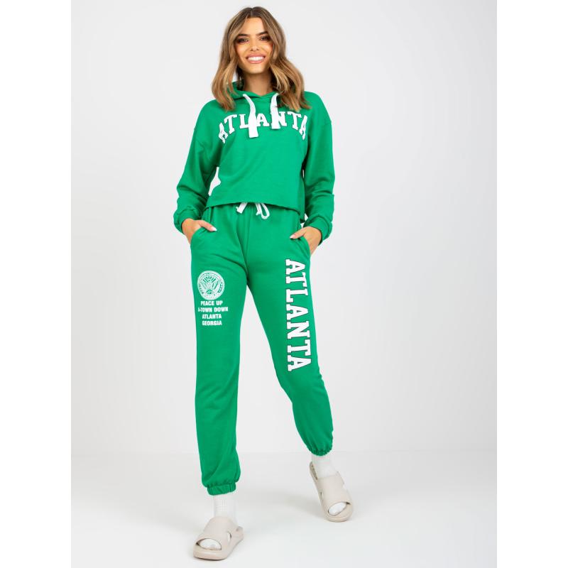 Női nyomtatott tréningruha MORNA zöld