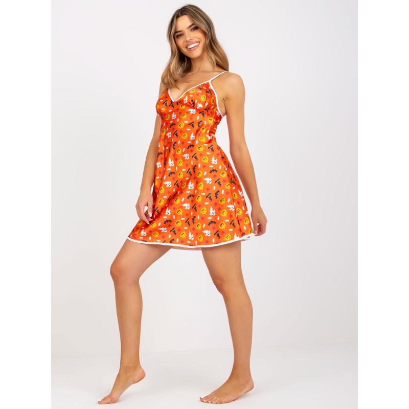 Dámská košile s potiskem noční FLICK oranžová 