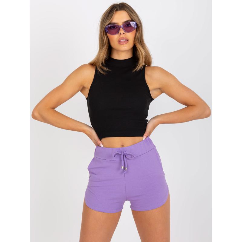 Dámský top bez rukávů žebrovaný SLEEVELESS černý   