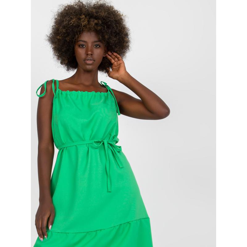 Dámské šaty mini RUE PARIS zelené  