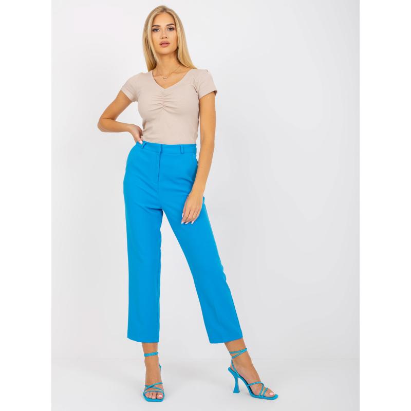 Női öltönynadrág RUE PARIS kék