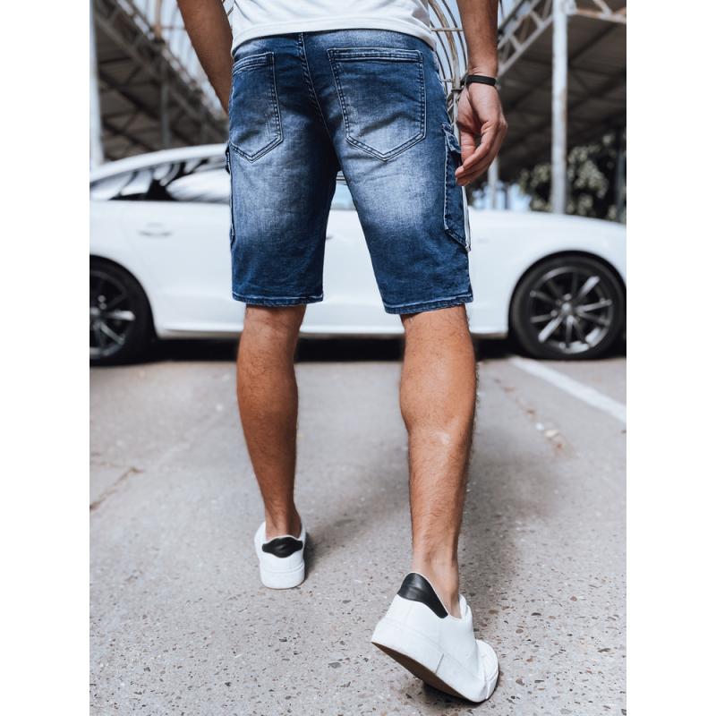 Férfi farmer rövidnadrág JEROD kék
