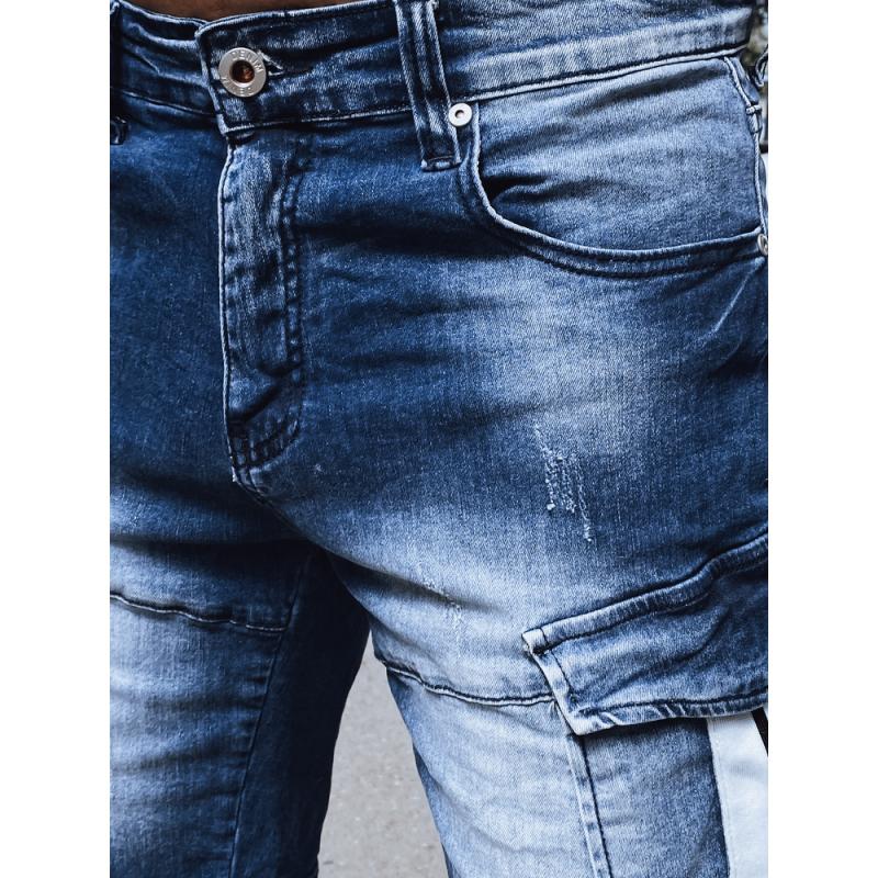 Férfi farmer rövidnadrág JEROD kék