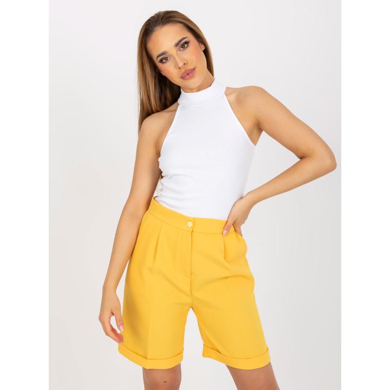 Dámsky rebrovaný top bez rukávov RUE PARIS white