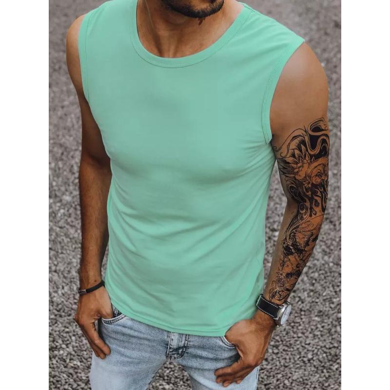 Férfi sima tank top VALE menta