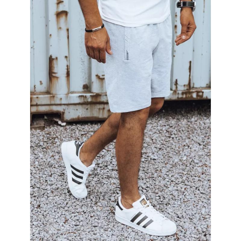 Pánské šortky NIMA světle šedé