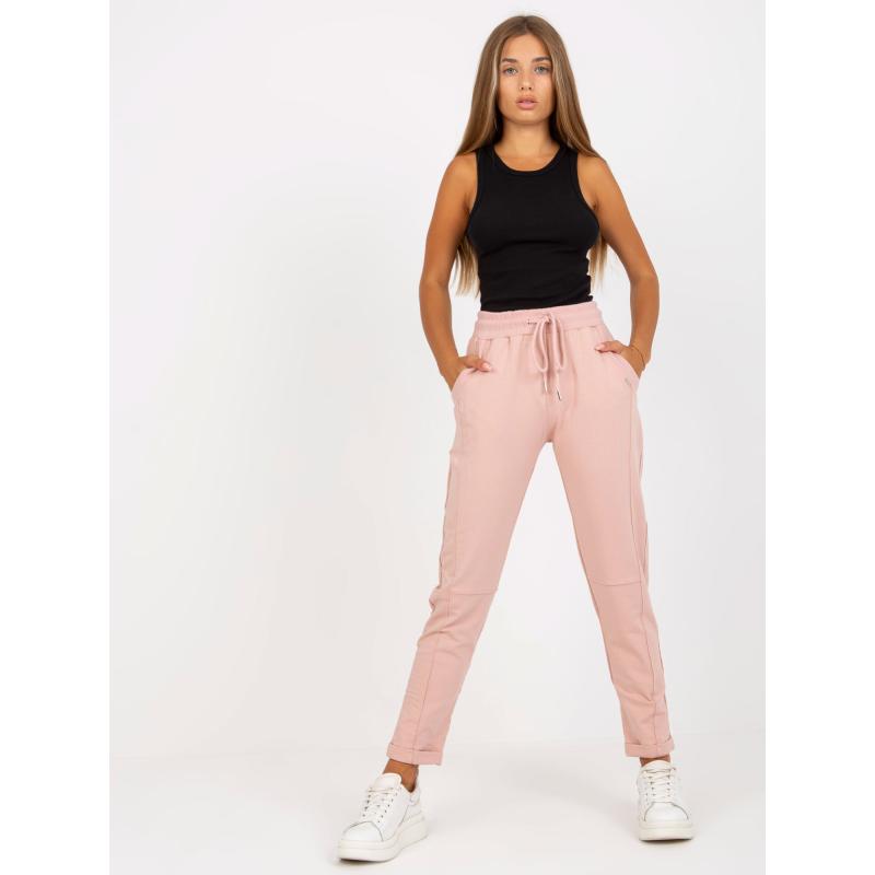 Női pamut melegítőnadrág APRILIA pink