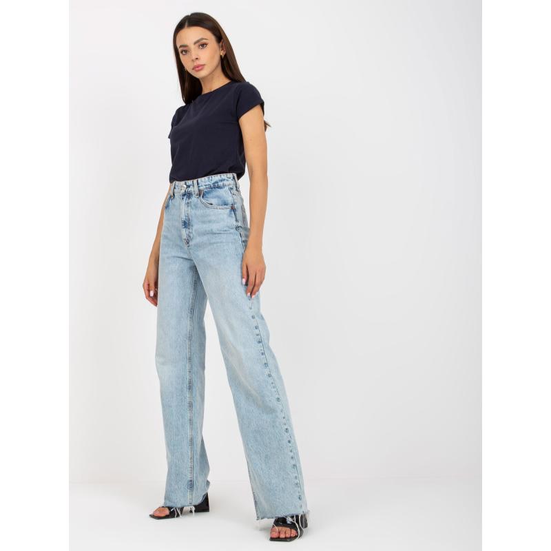 Női pamut póló GERALD tengerészkék