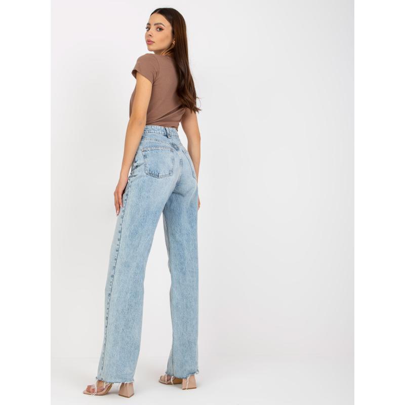 Női kerek nyakú póló VICTOR sötét bézs színű