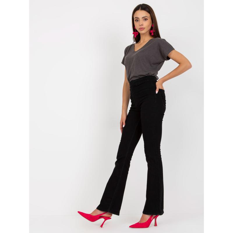 Női rövid ujjú póló EGBERT sötét szürke