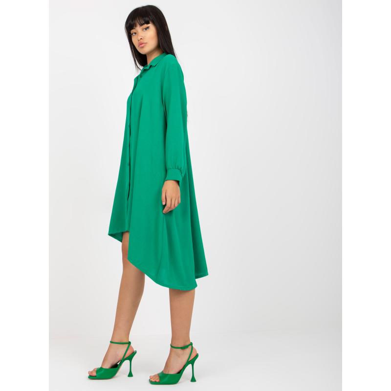 Női EMYSER hosszú ujjú ruha zöld