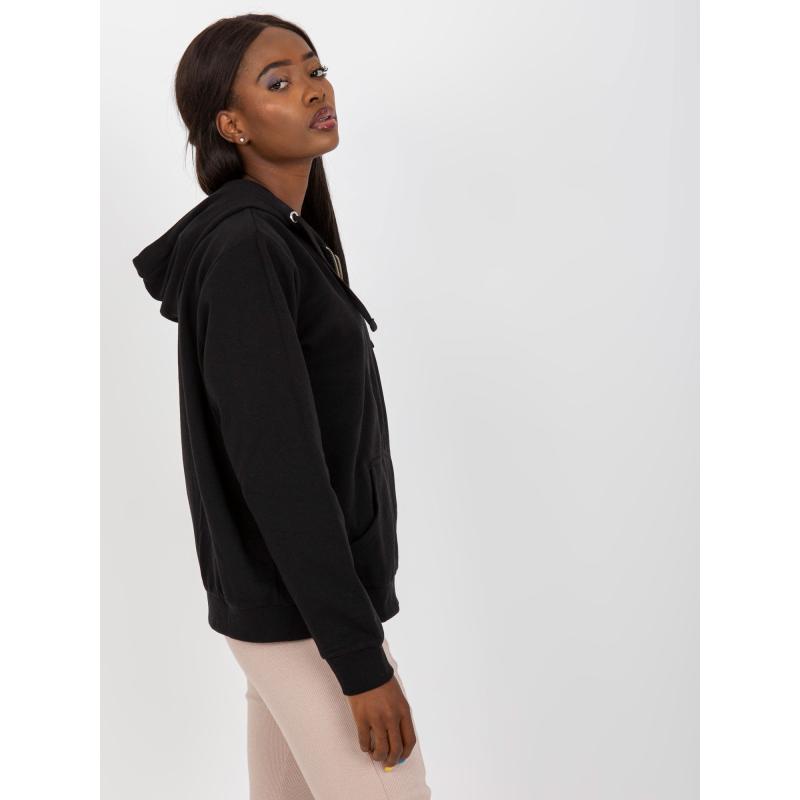 Dámská mikina s kapsami RIKA černá 