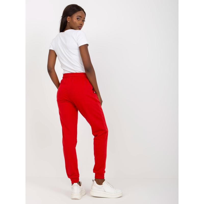 Női joggeres melegítőnadrág RUN piros