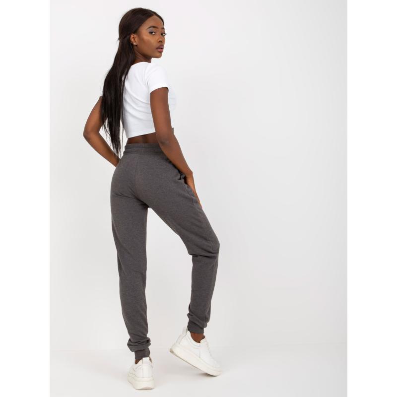 Női joggeres melegítőnadrág RUN sötétszürke