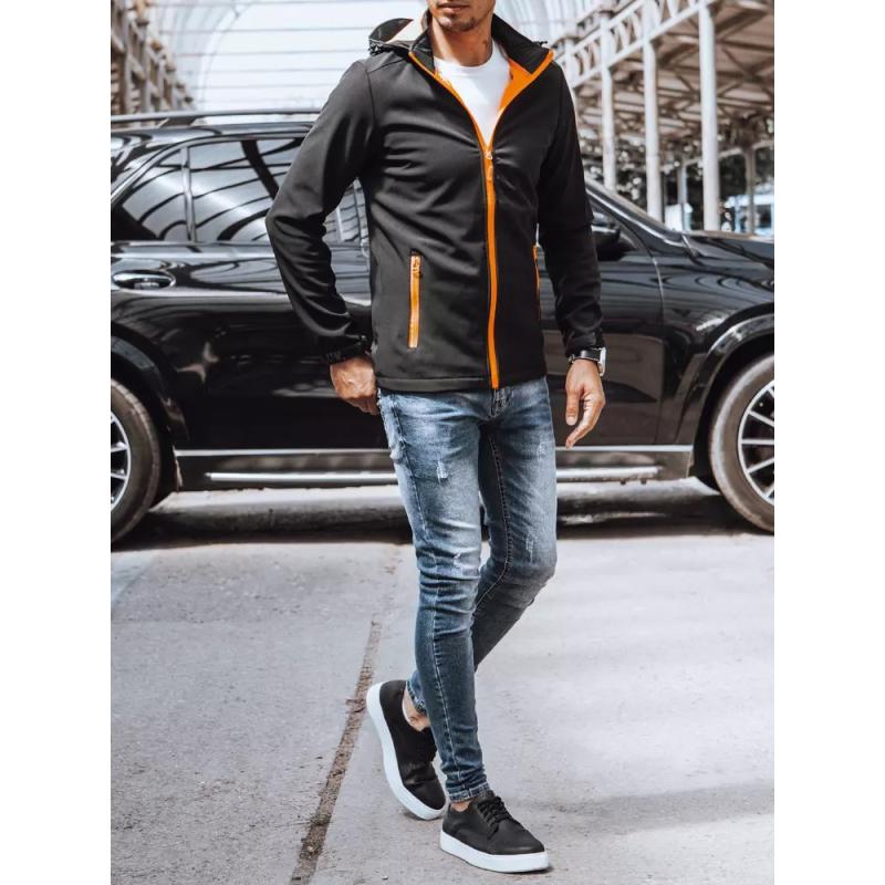 Pánská bunda softshellová JIMMIE černá