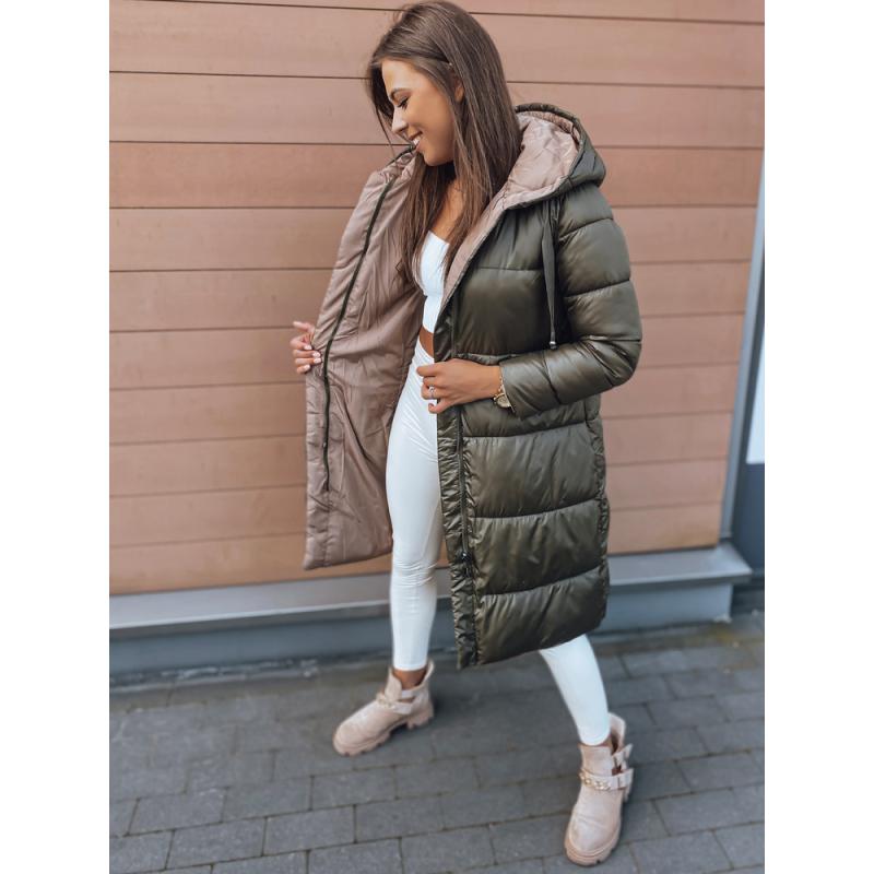 Női kabát KERMIT zöld