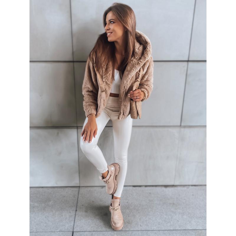 Dámska bunda FRESCO hnedá