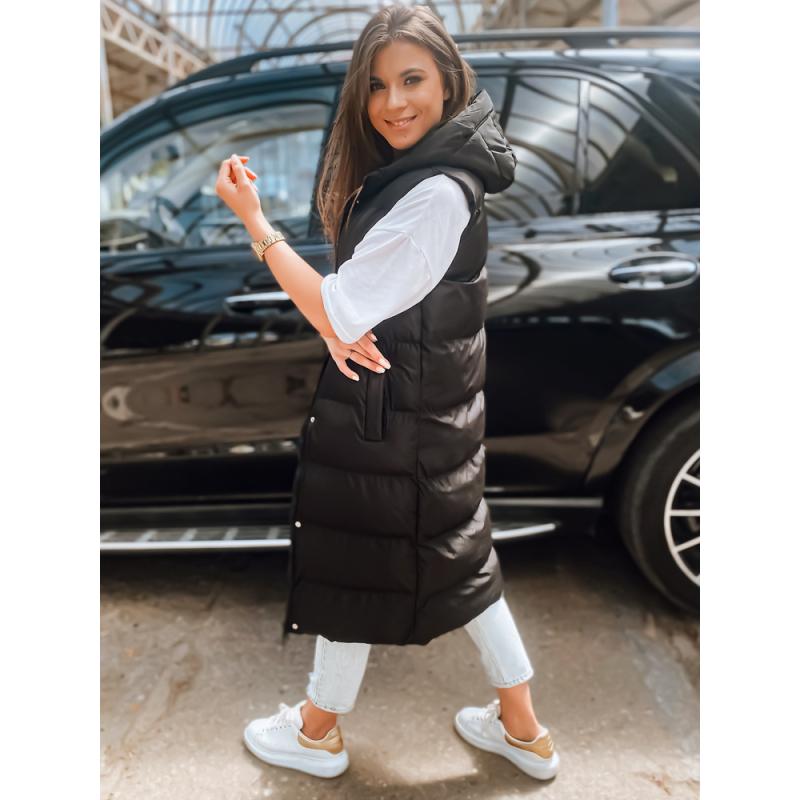Dámska prešívaná vesta ELLA čierna