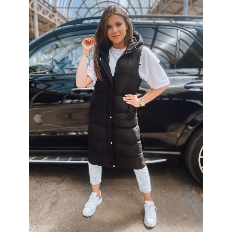 Dámska prešívaná vesta ELLA čierna