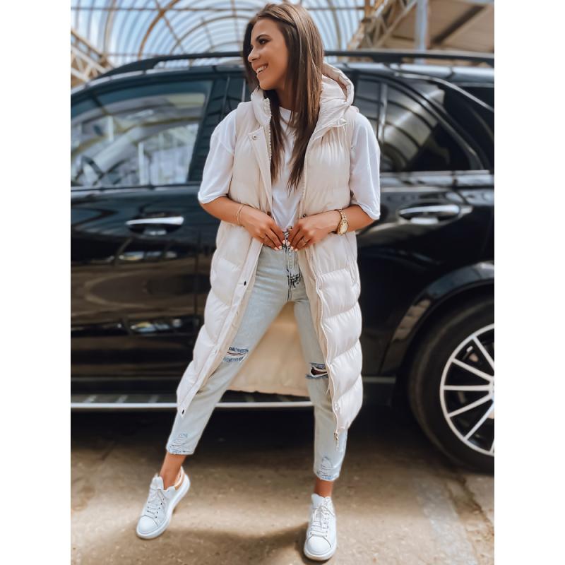 Dámská prošívaná vesta ELLA khaki