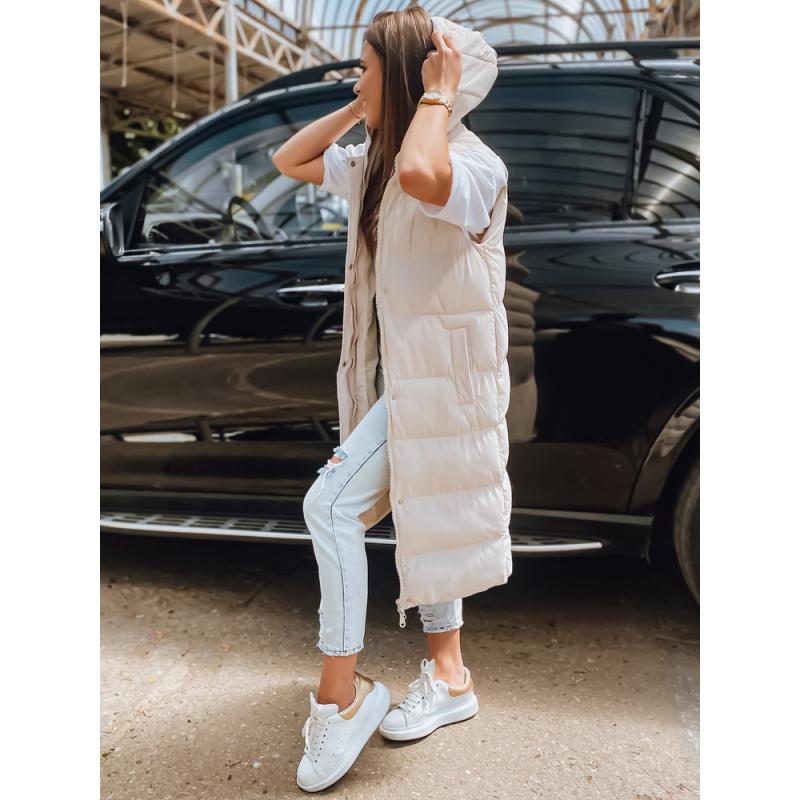 Dámská prošívaná vesta ELLA khaki