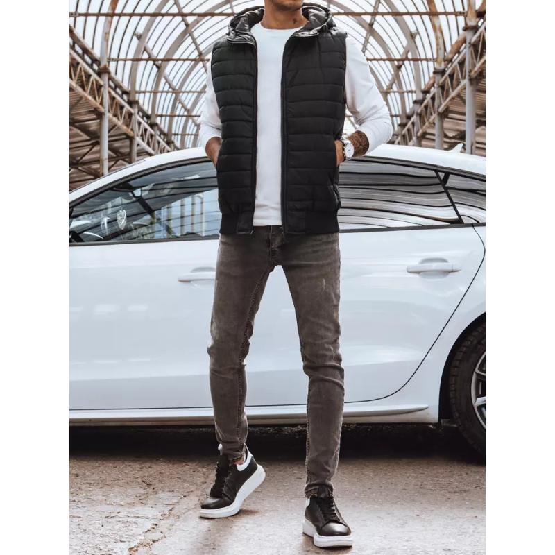 Férfi mellény DONTE fekete