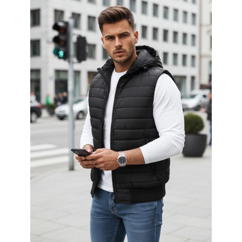 Pánská vesta DONTE černá