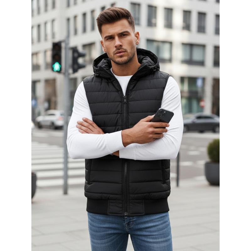 Pánská vesta DONTE černá