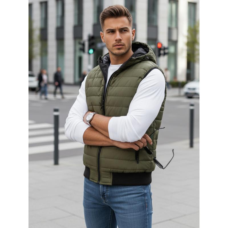 Pánska vesta DONTE zelená