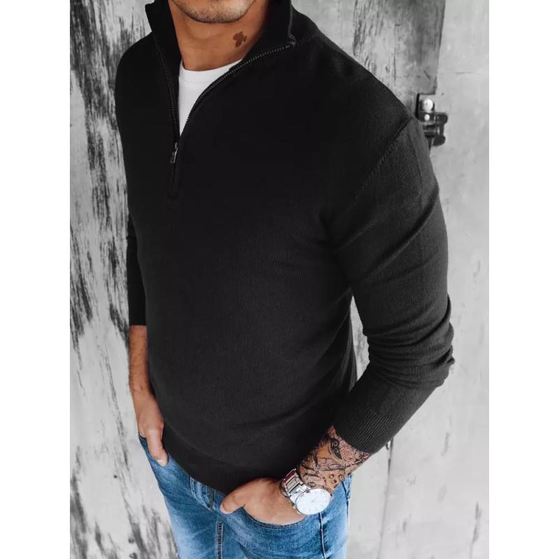 Pánský svetr ZIPS černý