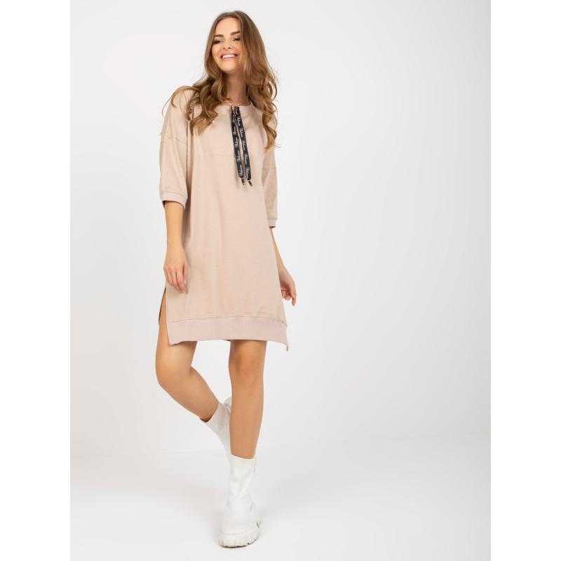 Dámské šaty ERNESTINE světle béžové 