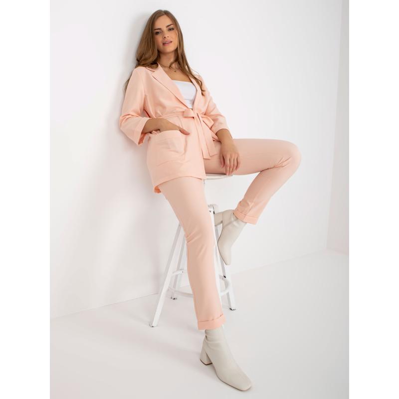 Női szett övvel ENOSH barack