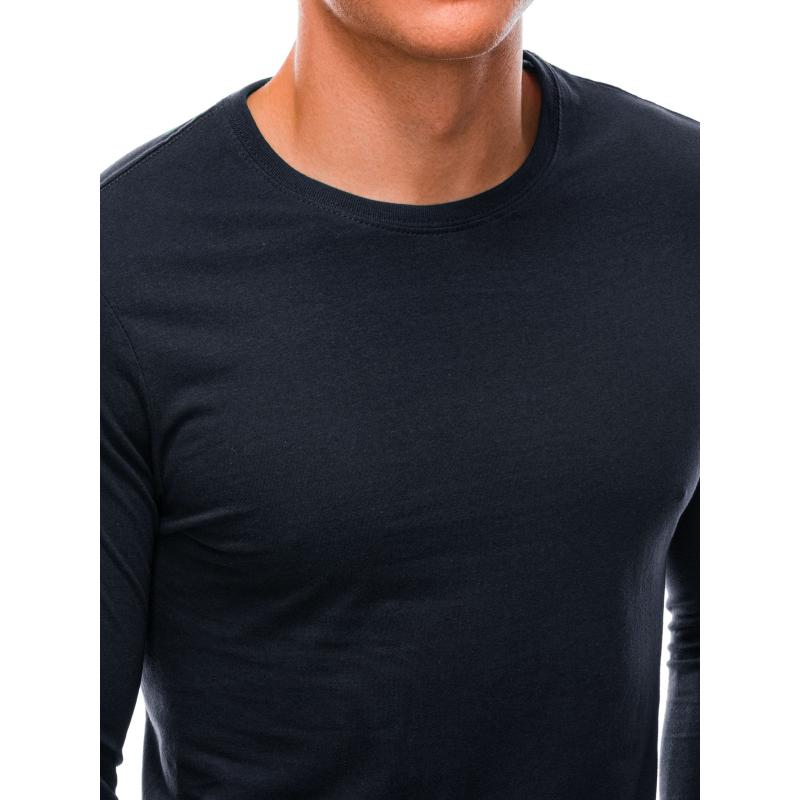 Férfi sima hosszú ujjú ing PATSY sötétkék