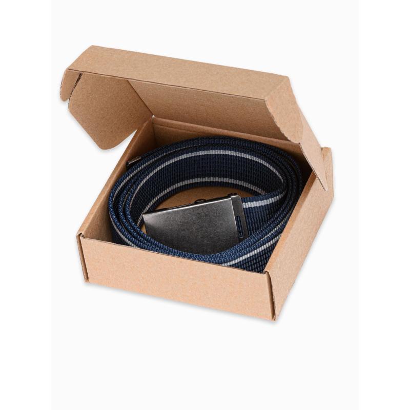 Férfi táskás öv BRAND sötétkék