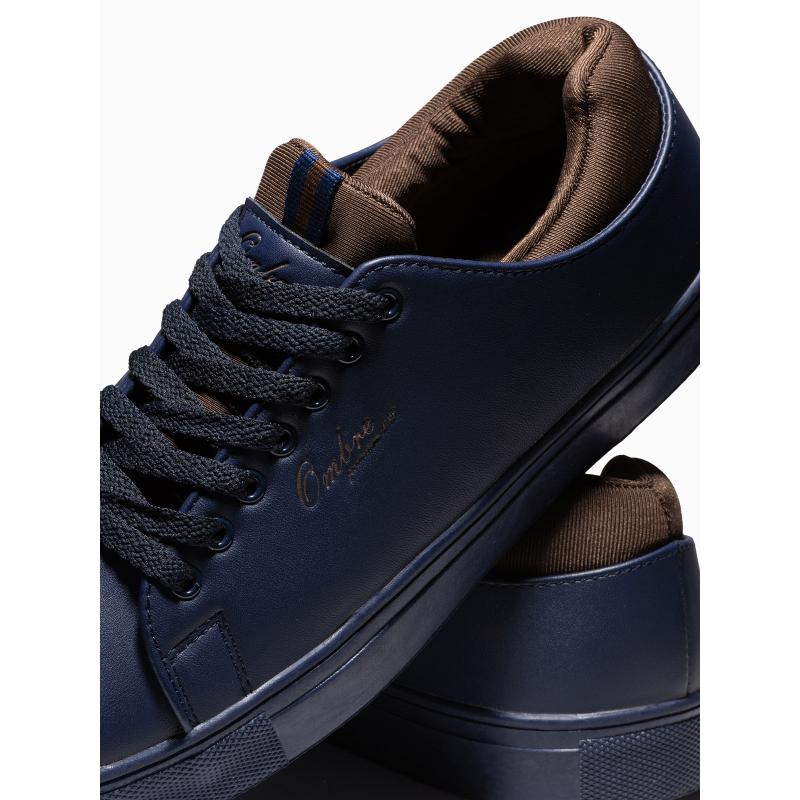 Férfi cipő – sötétkék T333