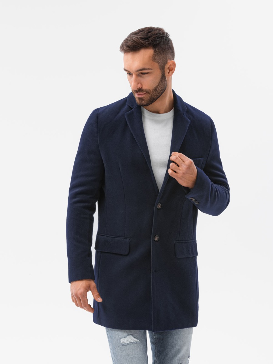 Férfi kabát DAVID navy