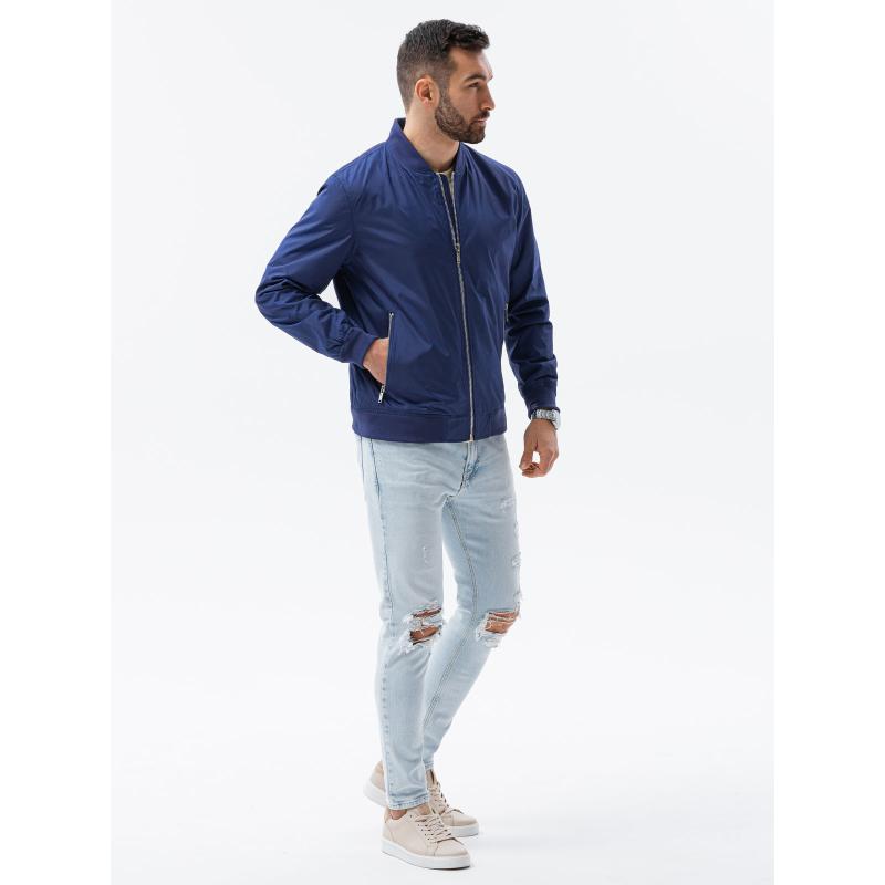 Férfi bomberdzseki REGINALD sötétkék