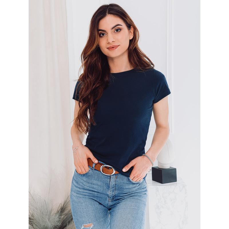 Dámské tričko hladké REXANA námořnická modrá