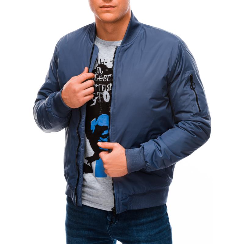 Férfi átmeneti kabát JAXTON sötétkék