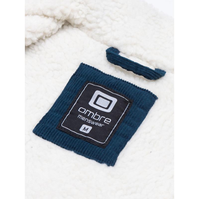 Férfi középszezon kabát ELIJAH sötétkék