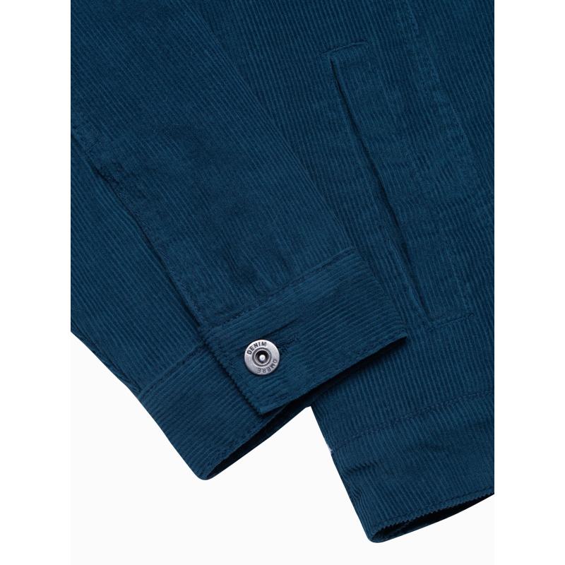 Férfi középszezon kabát ELIJAH sötétkék