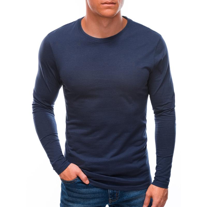 Pánská hladká košile s dlouhým rukávem HUNTLEY světle tmavě modrá
