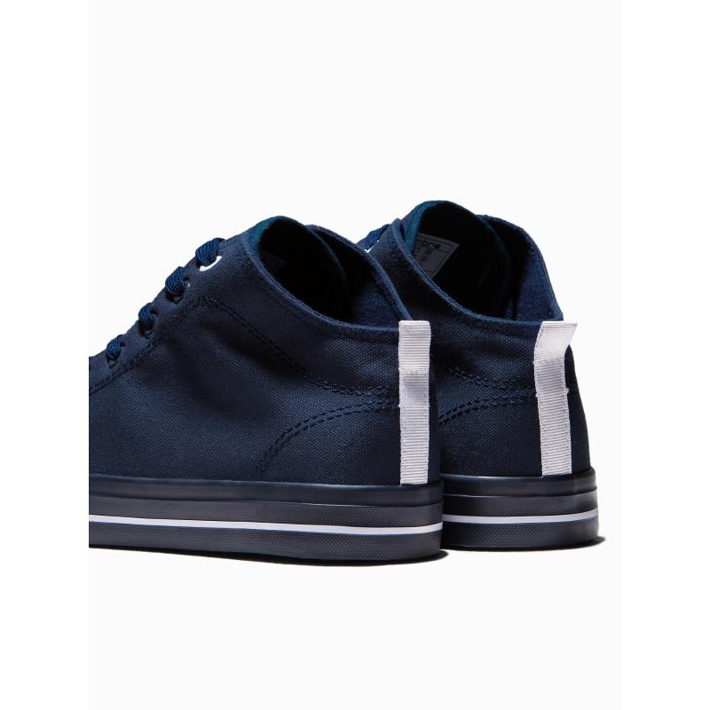 Pánské vysoké tenisky T389 – tmavě modré