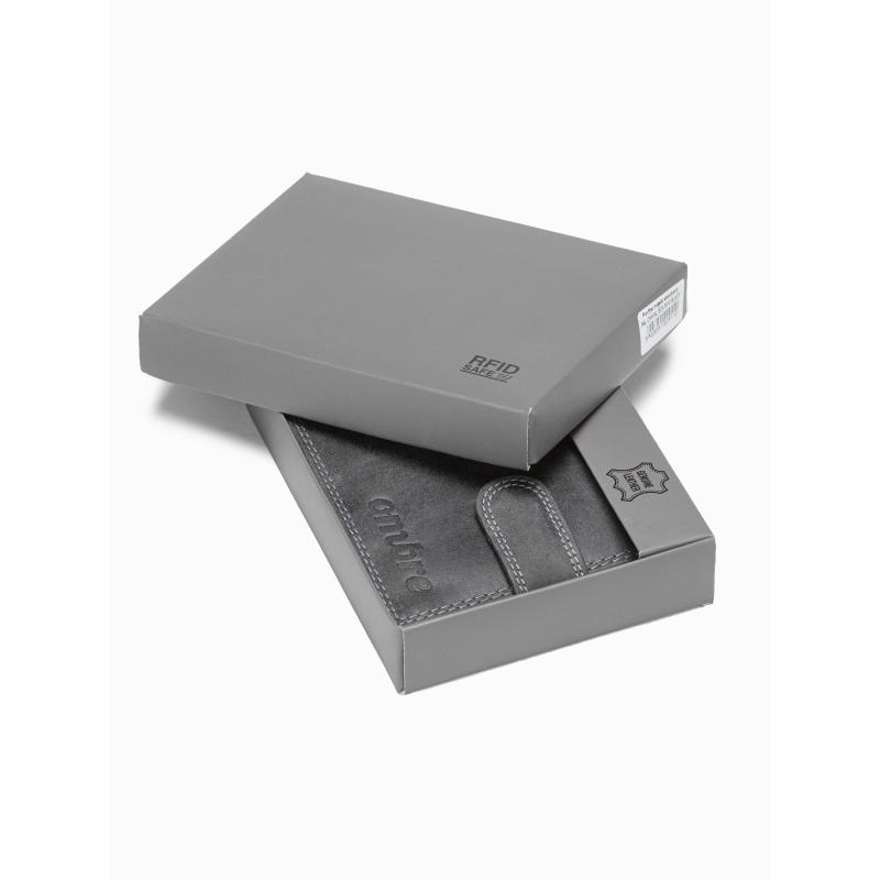 Férfi bőr pénztárca CONOR fekete