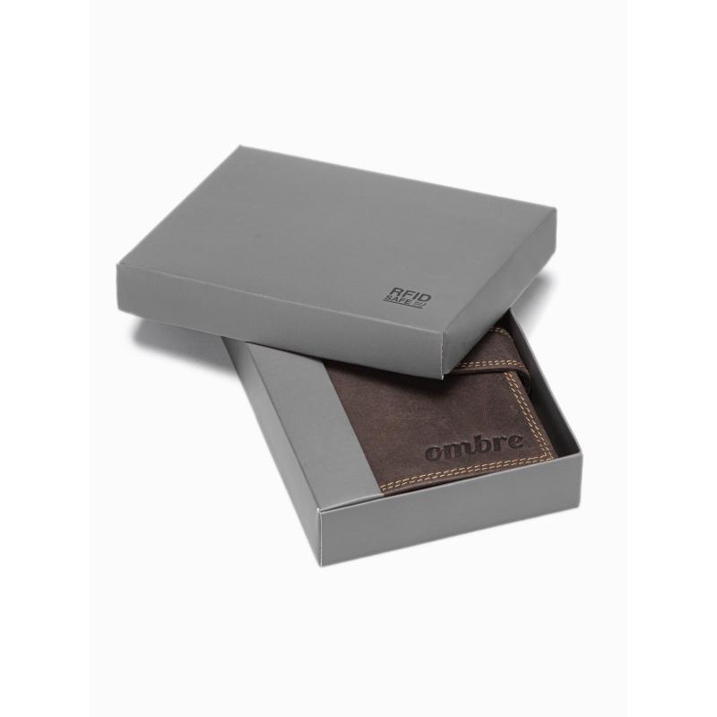 Pánská kožená peněženka PATRICK hnědá