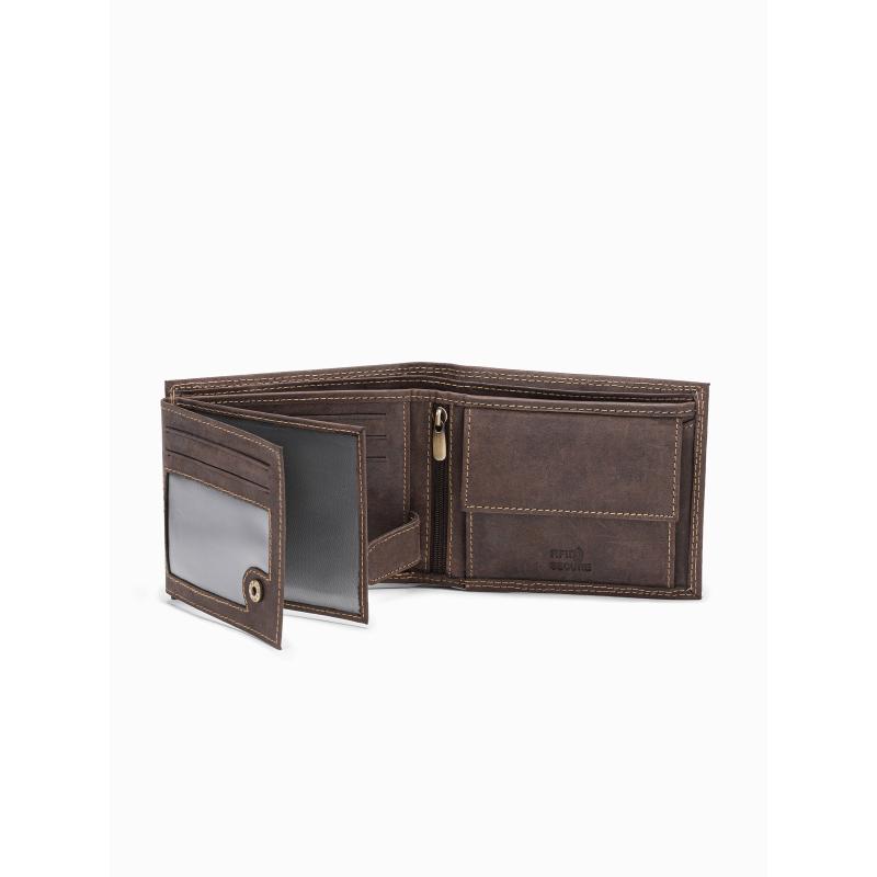 Férfi bőr pénztárca LIMA barna